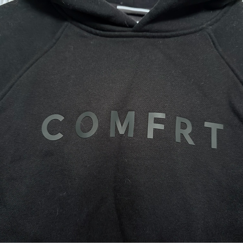 Comfrt Black Women's Hoodie - Picture 3 of 6